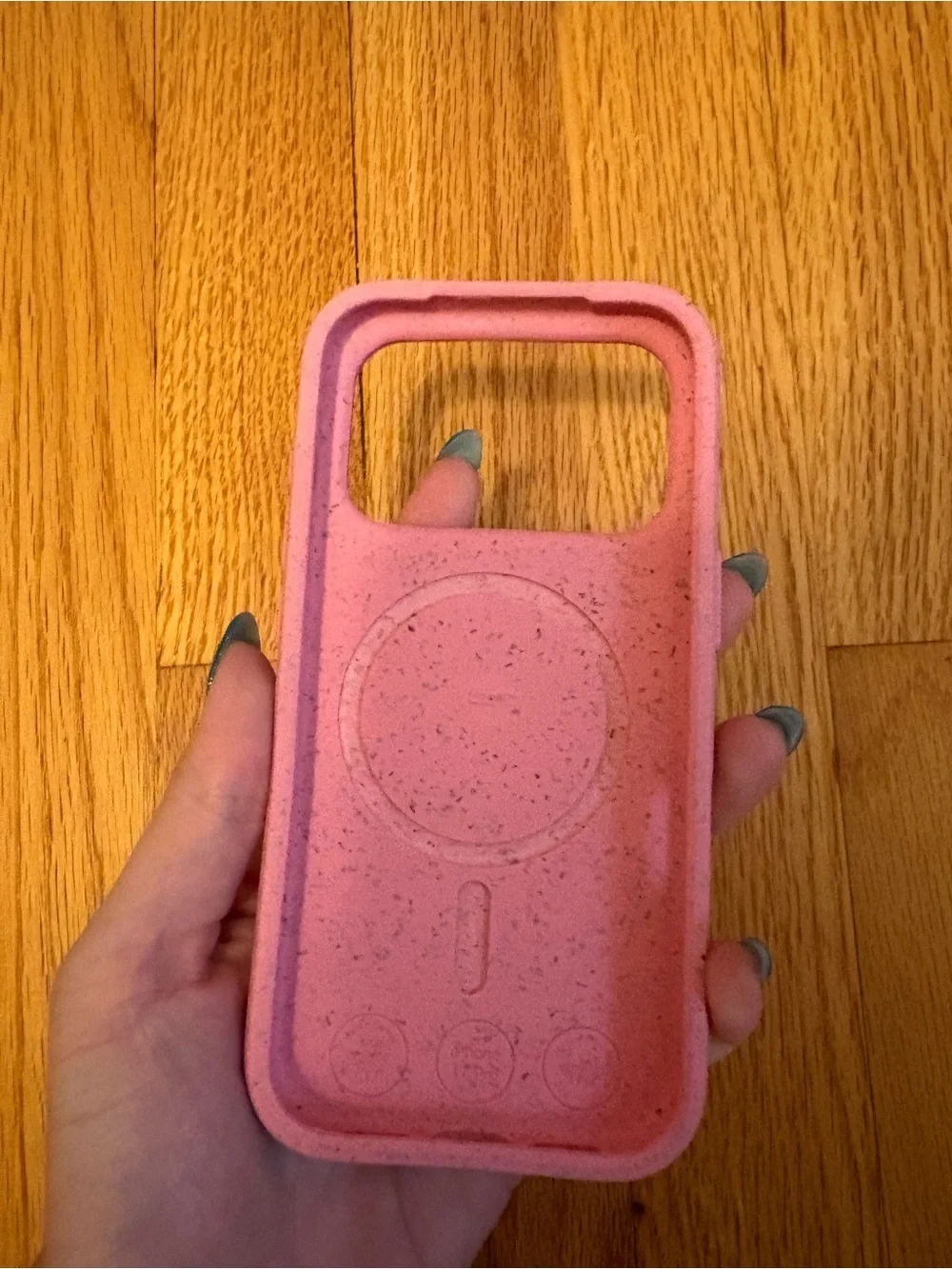 Pela Bubblegum Pink Big Pink Stripes iPhone 17 Pro Case